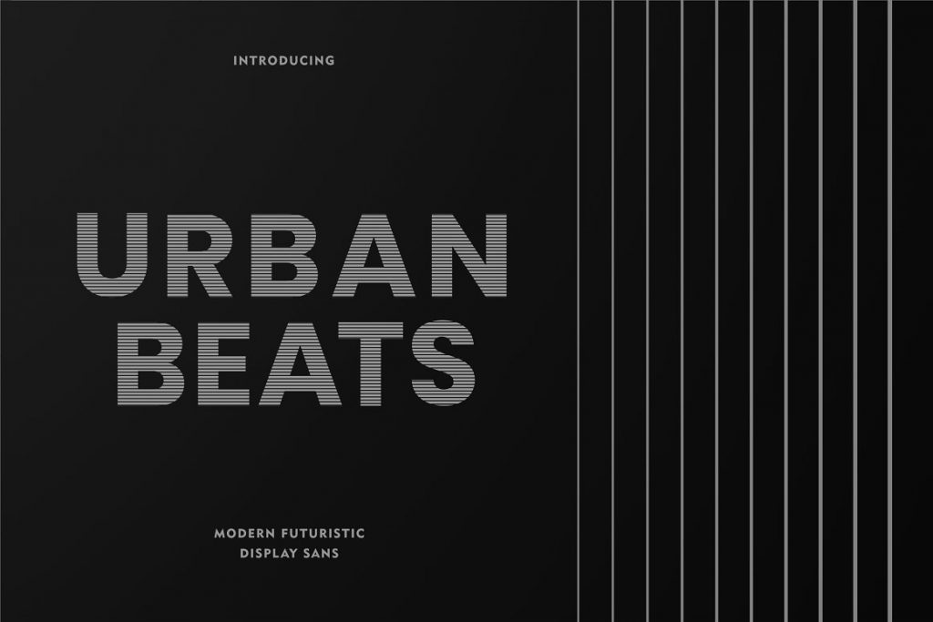Urban Beats Display Font
