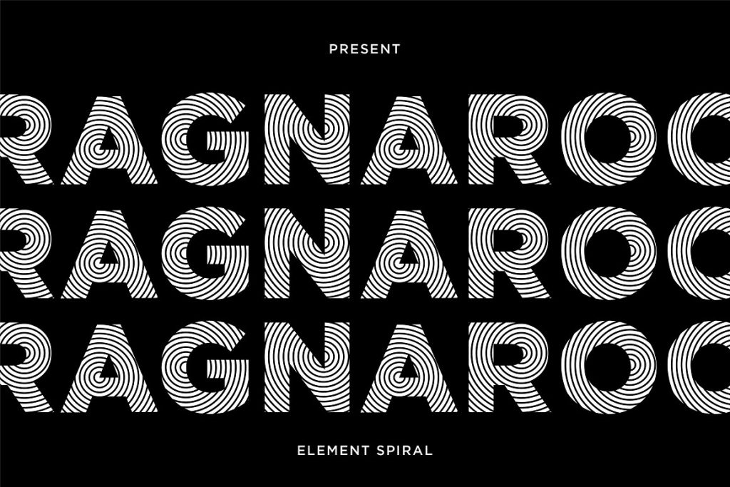 Ragnaroo – Futuristic Display Sans